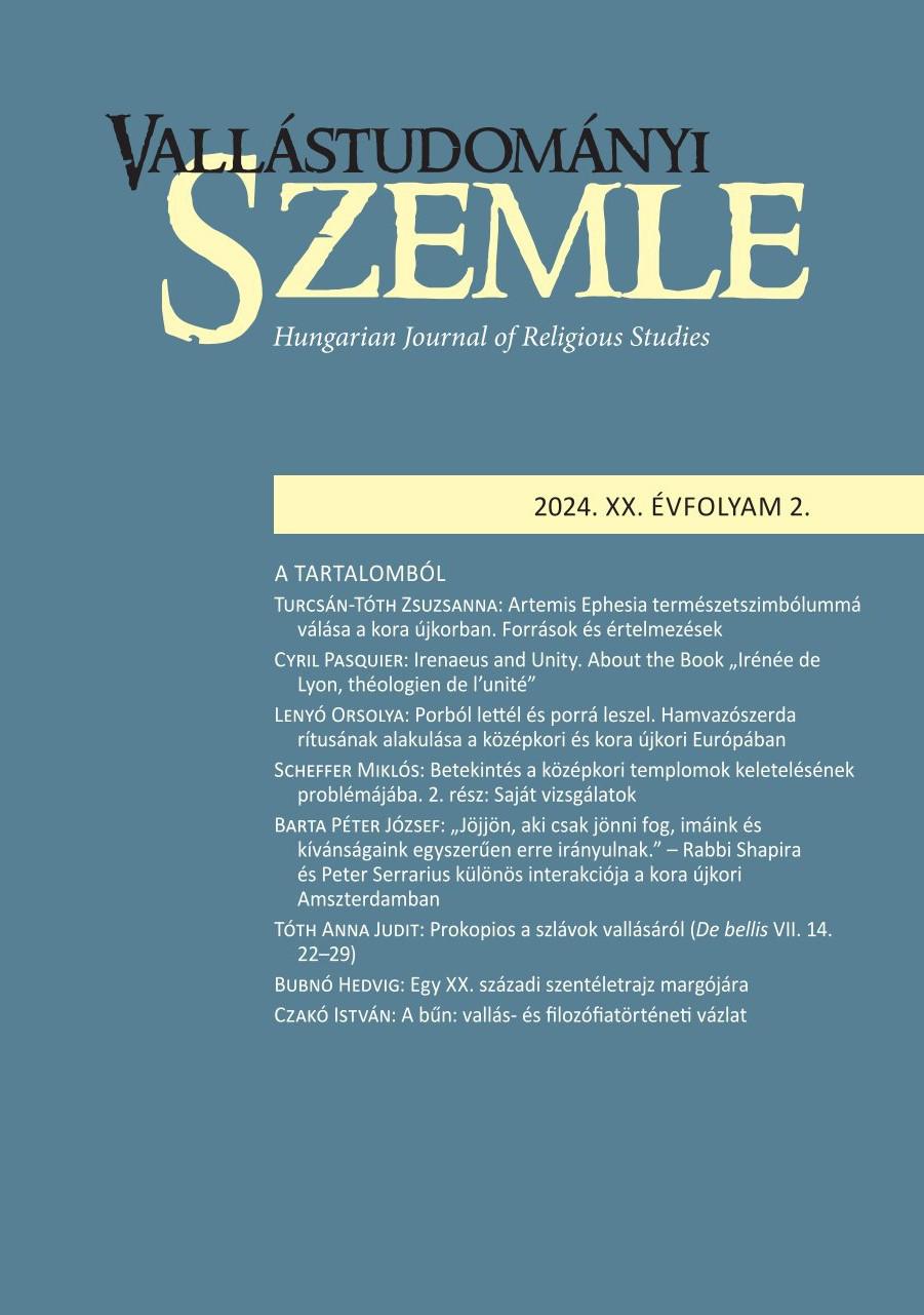 Hungarian Journal of Religious Studies