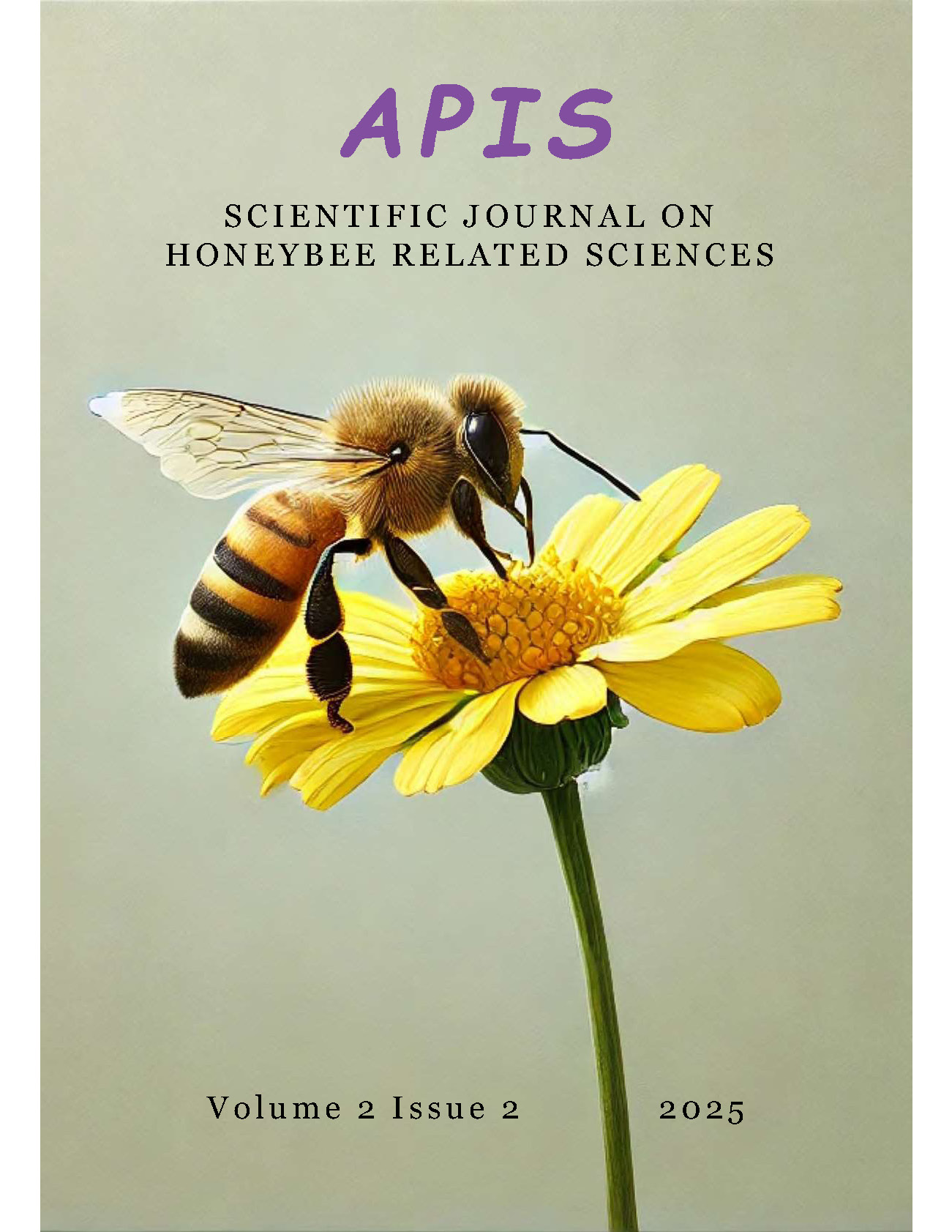 Honeybee on a yellow flower